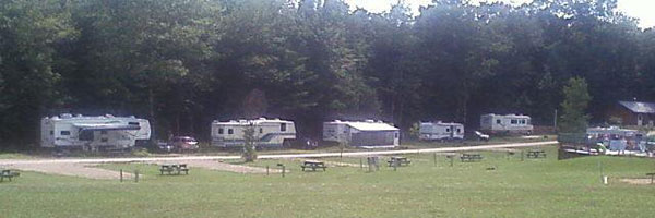 Green Meadow Camping Area near Storyland Glen NH