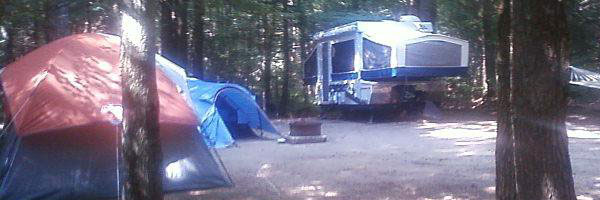 Green Meadow Camping Area near Storyland Glen NH