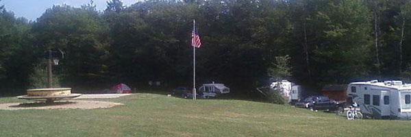 Green Meadow Camping Area near Storyland Glen NH