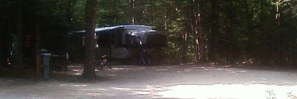 Green Meadow Camping Area near Storyland Glen NH